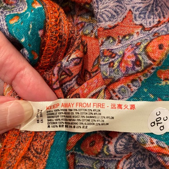 SOLD***Free People Count Me In Trapeze Tunic-L - Picture 11 of 12